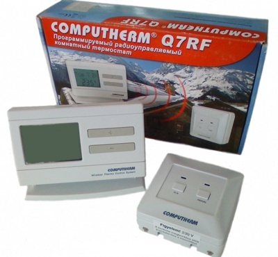 Комнатный беспроводной термостат Computherm Q7 RF